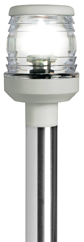 Lampenschaft ausziehbar 60cm VA-Stahl Leuchte