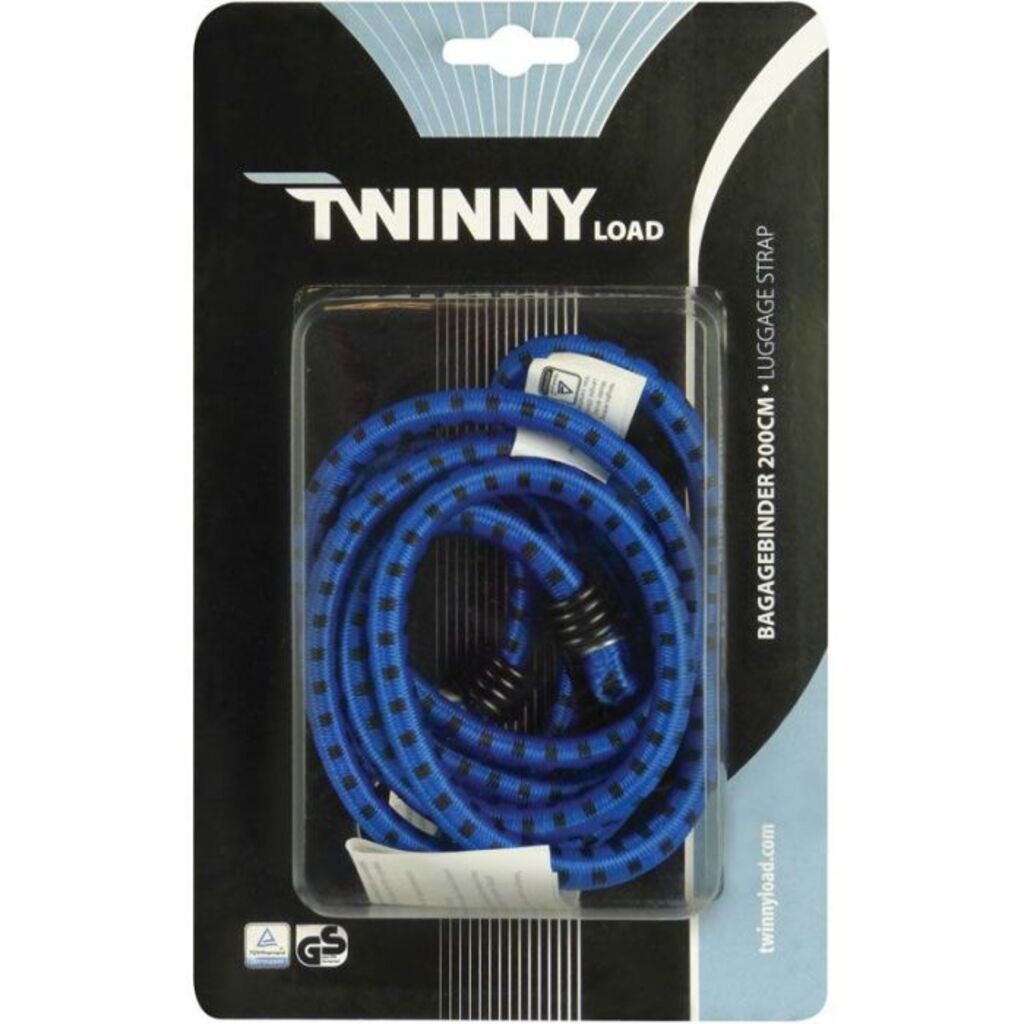 Twinny Load Gepäckgurt (blau, ⌀1cm × 200cm)