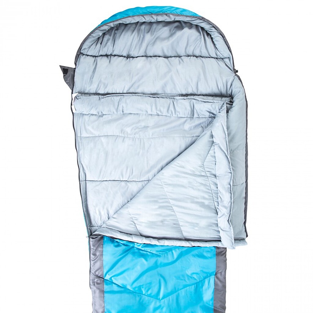 Trespass DOZE 3 Jahreszeiten Schlafsack (türkis, 230cm × 85cm)