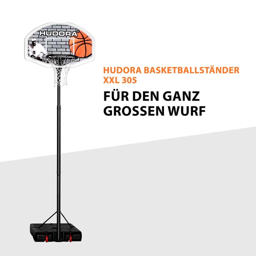 Hudora Basketballständer PRO XXL (260 - 305)