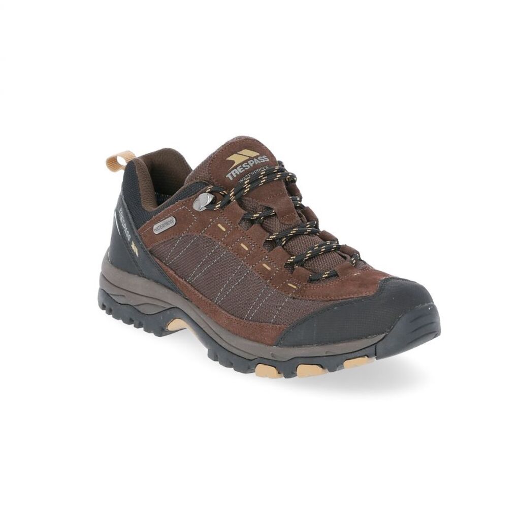 Trespass SCARP - Herren Wanderschuhe (dunkelbraun, 42, DKB)