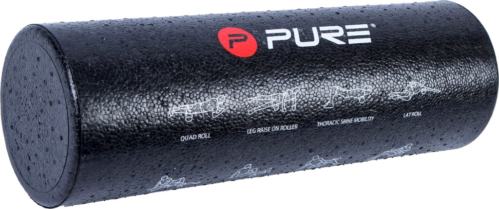 Pure2improve Fitnessrolle (schwarz, ⌀15cm × 45cm, 1 Stk.)