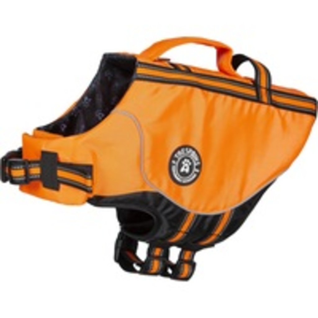 Trespass SURFDOG - Auftriebshilfe für Hunde (neon orange, XL, HIV)
