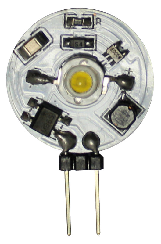 12-LED-Glühbirne G4 hintere Halterung Ø 30 mm