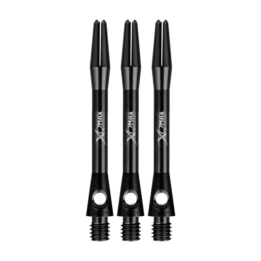 XQ Max Dart Aluminiumschäfte 3-er Set (schwarz)