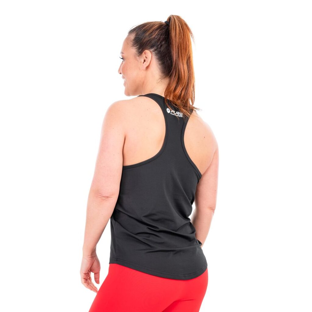 Pure2improve Sport Top für Damen (schwarz, XL)