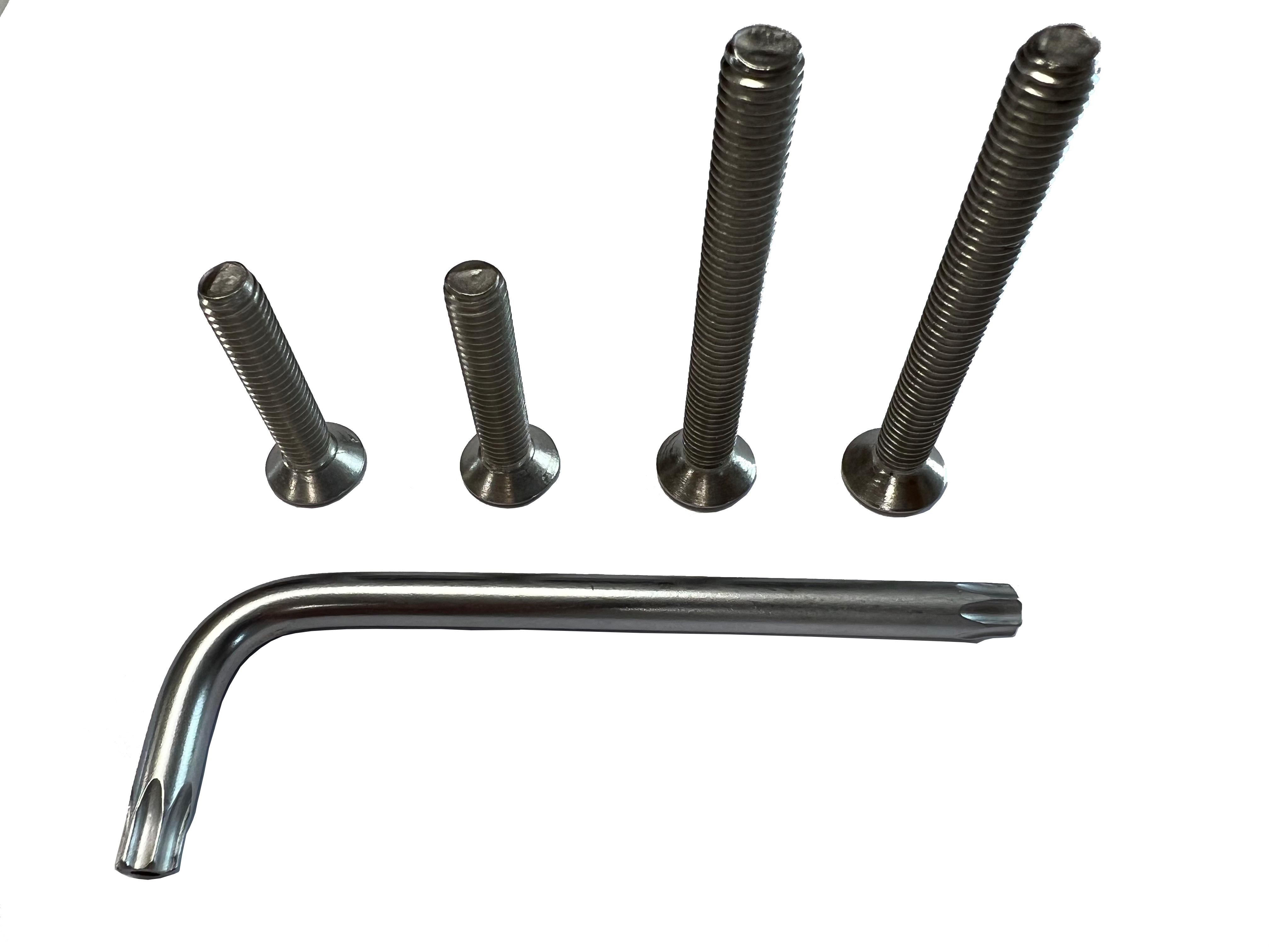 Indiana Foil HP Set of Alu Mast & Adaptor Screws