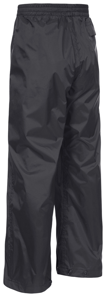 Trespass QIKPAC Kinder Regenhose (schwarz, 7/8, BLK)