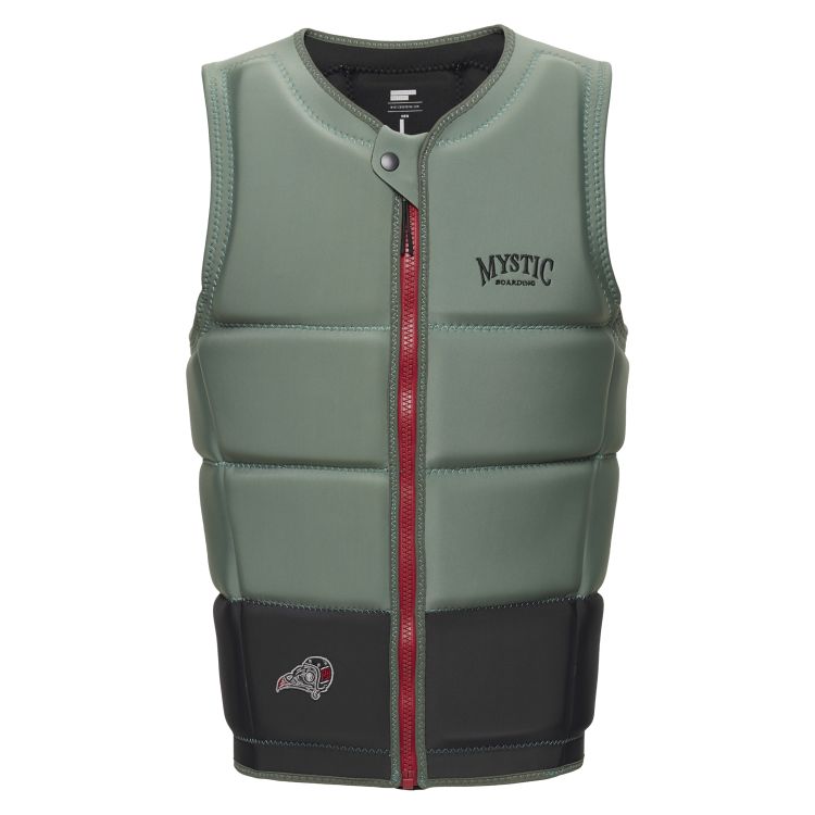 Peacock Impact Vest Fzip Wake