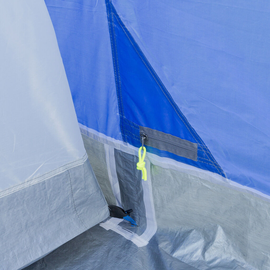 Trespass TORRISDALE Doppelwandiges 6-Personen Zelt (blau, 485cm × 380cm × 200cm, 11.2kg, twilight blau)