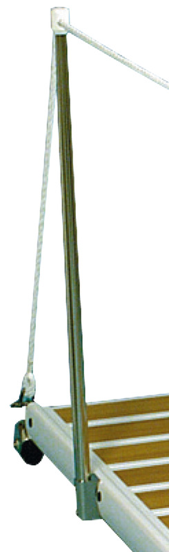 Relingstütze-Set f.Gangway, klappbar 210 cm
