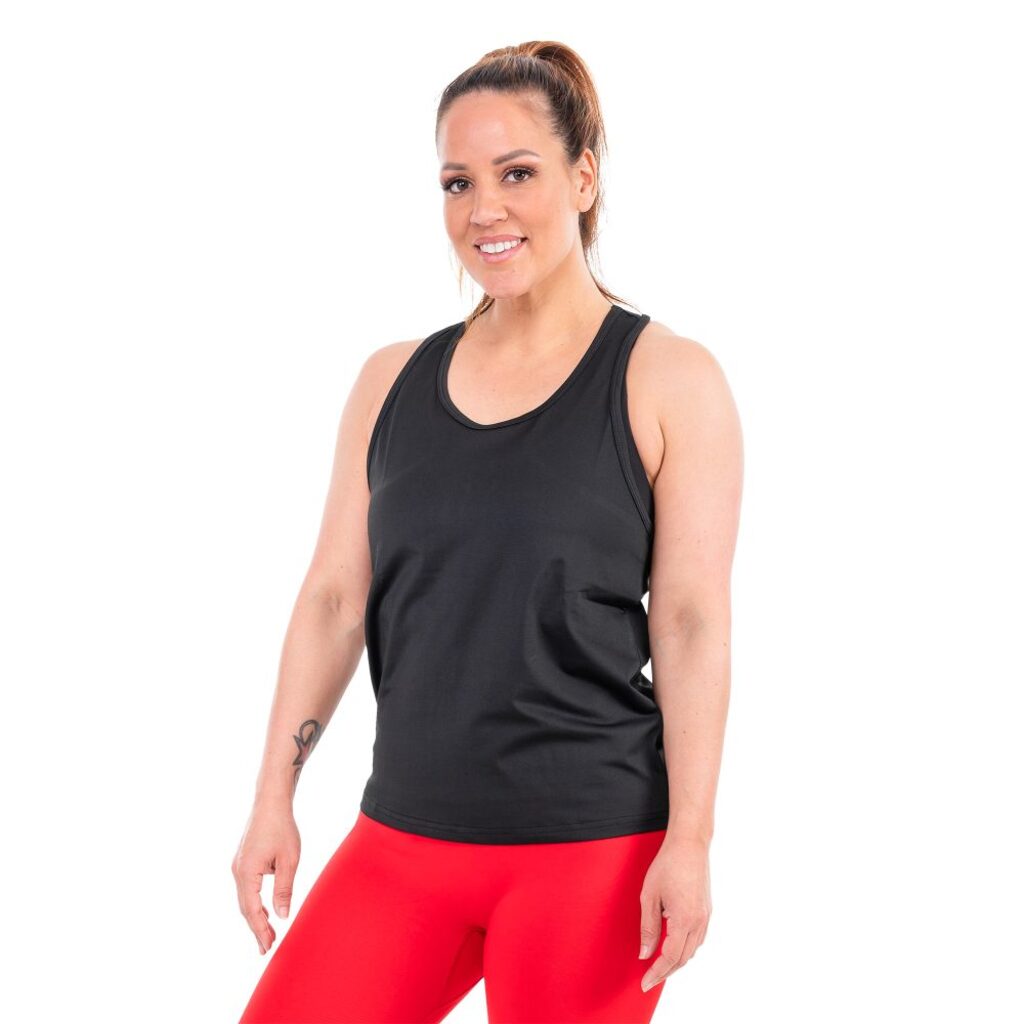 Pure2improve Sport Top für Damen (schwarz, XL)